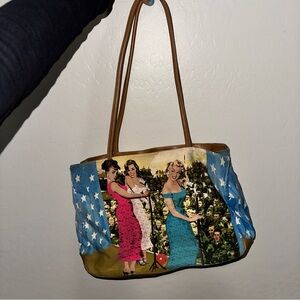 Vintage Pin Up Women Classic 1950s Hollywood Glamour Collectible Handbag Purse